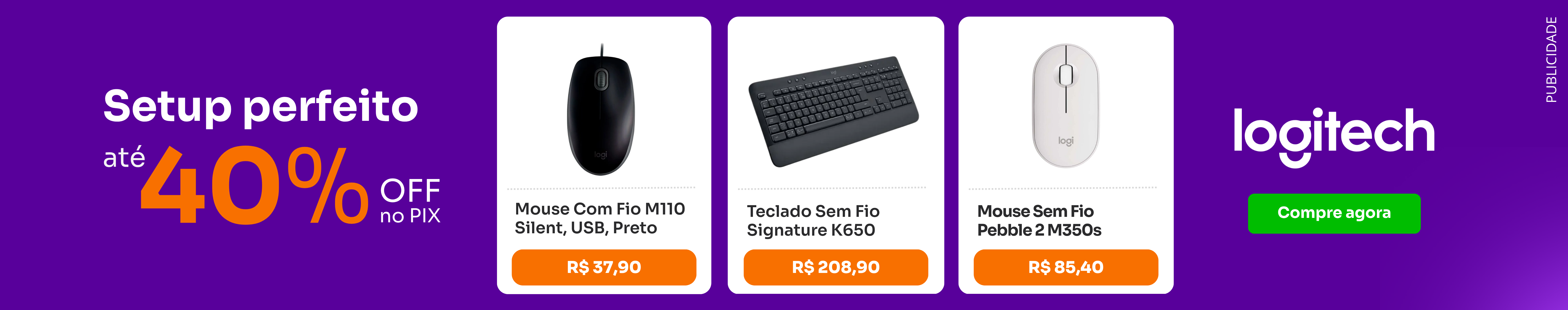 [PARCERIA] LOGITECH - Missão Upgrade - Destaque